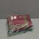 Covermates Keepsakes Wreath Storage Bag  Heavy-Duty Polyester with Buckle Straps & Interior Pouch  Protective Holiday Wreath Organizer with Handles, D-Ring & Label Window, Red (24 Diameter x 7H - Standard)