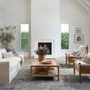 Loloi Amber Lewis Billie Collection BIL-05 Denim/Blush 10'-0" x 14'-0", 0.19" Thick Area Rug