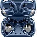 Wireless Earbuds Sport, 2026 New Bluetooth 5.4 Headphones with Earhooks, 50H Stereo Deep Bass Over Ear Buds with 4 ENC Noise Canceling Mics, IP7 Waterproof Earphones for Running Workout Gym