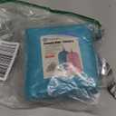 2 Pack XL Travel Laundry Bag, Machine Washable Dirty Clothes Organizer with Drawstring,Large Enough to Hold 4 Loads of Laundry, Easy Fit a Laundry Hamper or Basket Travel Essentials 24" x 36" (Blue+Grey)