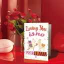 2 x Funny Cute Valentines Day Card and Gift for Him or Her  Valentines Day Card for Boyfriend Girlfriend Husband Wife (WY-500)