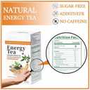 Energy Tea Immune Booster Ginseng Tea, Ginseng Oolong Tea, Kidney and Liver for Women & Men (1) (EXP 10/06/26)