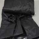 Waterproof Shelf Cover,Outdoor 600D Heavy Duty Dustproof Storage Shelves Cover,36''x18''x72'' Shelf Covers for Wire Shelving with Zippers,Storage Rack Covers with Clear Front (Black)