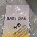 EAST OAK 3-Person Outdoor Patio Swing Chair with Adjustable Canopy, Porch Swing with Comfortable and Breathable Seats, Outdoor Swing Chairs for Garden, Balcony, Backyard, Charcoal Black