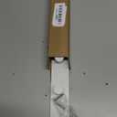 Small Coat Rack Wall Mounted, White Coat Hooks Adhesive & Screw in, Stainless Steel Door Hooks for Hanging Hat Towels Clothes, Hook Rail with 4 Round Hangers (White, 4 Hooks)