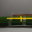 Dual Turf Golf Hitting Mat 5x4 FT Practice Golf Mat w/ Path & Stance Guide Lines