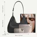 Petite Simon Small Purses for Women Crescent Bag Small Hobo Bag Everyday Purse Trendy Bags for Women