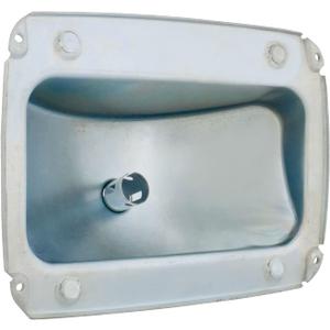 United Pacific Zinc Plated Tail Light Housing For 1964.5-66 Ford Mustang,F6401-1