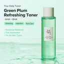 Beauty of Joseon Green Plum AHA BHA Toner Refreshing Facial Essence Moisturizer Mild Exfoliating Salicylic Acid for All Skin Types, Korean Skin Care for Men Women 150ml 5.27 fl.oz
