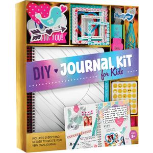 Pretty Me DIY Journal Kit for Girls - Gift for 8-14 Year Old Girl - Cool Birthday Gifts Ideas for Teens - Fun, Cute Art & Crafts Kits for Tween Teenage Kids- Scrapbook & Diary Supplies Toy Set