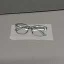 VisionGlobal Blue Light Blocking Glasses for Women/Men, Stylish Square Frame, Anti Glare (Clear Gray, 1.50 Magnification)