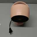 Space Heater,Small Space Heater,1200W Desk Heater for Office,160 Lateral Auto Oscillating,3 Gears Adjustable,PTC Ceramic Heating,Tip-over & Overheat Protection,Fast Heating, Hot And Cold Air Pink