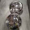 2 pack Eagle Lights 7" LED Headlight for Harley-Davidson® and Indian® Motorcycles - Generation I / Black Kit