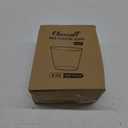 9 oz Clear Plastic Cups, 100 Pack Disposable Fancy Cup for Wedding, Cocktail Cups 9 Ounce, Bulk Clear Plastic Tumblers for Iced Coffee, Cold Beverage