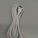 19.5in Power Cord Compatible with Sonos One, Sonos One SL, Sonos Play-1 Speakers - Power Plug Cable (Short, White)