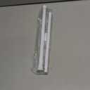 2Pack White Tension Curtain Rods18 to 36 Inch,Spring Loaded Curtain Rods No Drilling,Small Tension Rod for Windows Door Closet,Pressure Rod