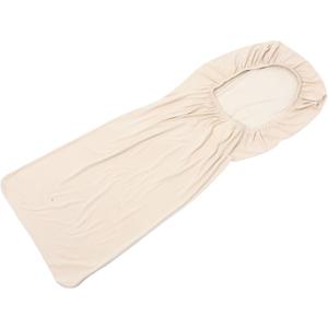 Stretch Removable Chair Cover for Dining Room Washable Slipcover High Elasticity Design Lightweight and Easy to Install Suitable for Home and Hotel Use (Beige)