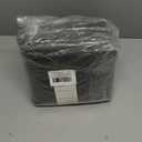 joybest 6 Pack Round Tablecloths 60 Inch Black Table Cloth Fit 20 to 42 Inch Tables, Washable Polyester Fabric Table Cover for Wedding Party Reception Formal Events