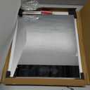 Delma Glass Full Length Wall Mirror Tiles, 14'' x 12'' 4PCS, Frameless Body Tiles for Bedroom, Mounted Home Gym, Door