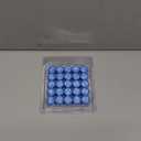 1-100 Magnetic Numbers, Magnets with Number for Dry Erase Boards, Round Number Refrigerator Magnets for Whiteboard in Home and Office (0.8" Diameter, Blue)