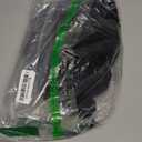 REORIA Women's Summer Mesh Sheer Short Sleeve Midi Ruched Bodycon Dress Mock Neck Elegant Evening Party Cocktail Dresses (Large, Black)