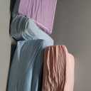 QUCHI 5-Piece Climbing Toys for Toddlers, Toddler Climbing Toys Indoor with Foam Ball Pit (Balls not Included), Soft Foam Climbing Blocks Set Indoor Play Gym for Crawling and Sliding (Purple/Pink)