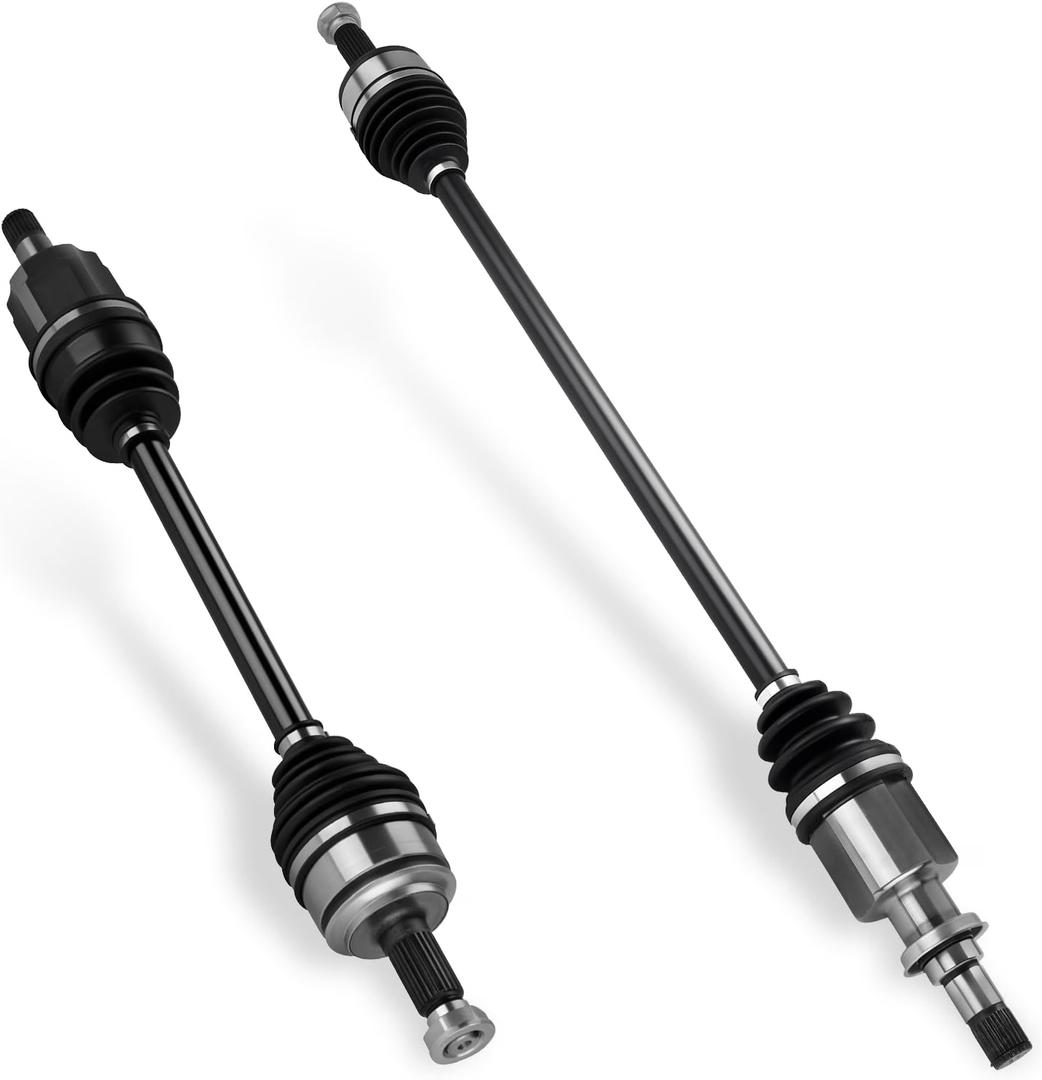 Front Left & Right CV Axle Shaft Assembly Fits for Honda Civic L4 2.0 2.0L 2016-2021 (for EX LX LX-P Models), Automatic CVT Trans Only, Driver & Passenger Side, 2-Pack