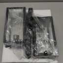 BesLowe 2-Pack Dusk to Dawn Outdoor Wall Lanterns Lights, Matte Black Waterproof Exterior Sconces with Clear Glass, Anti-Rust Outdoor Light Fixtures Outside Lights for House, Porch, Garage, Doorway