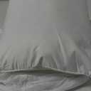 Bafode Throw Pillow Inserts 18'' x 18'' Set of 2, Down Feather Decorative Pillows, Luxury White Throw Pillows for Couch, Sofa, Bed and Cushion