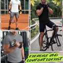 Neer 3 Pack Men's Short Sleeve Workout Hoodies, 3-Color, XX-Large (XXL)