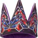 Queen Crown Princess Soft King Costume Hat for Womens Women Teens Headpiece Cosplay Halloween Costumes