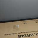 FLEXIMOUNTS 2 Pack 2x4ft Garage Storage 24x48 inch Heavy Duty Bike Wall Shelving Rack, 440lbs Total Weight Capacity, Black, Pro Series