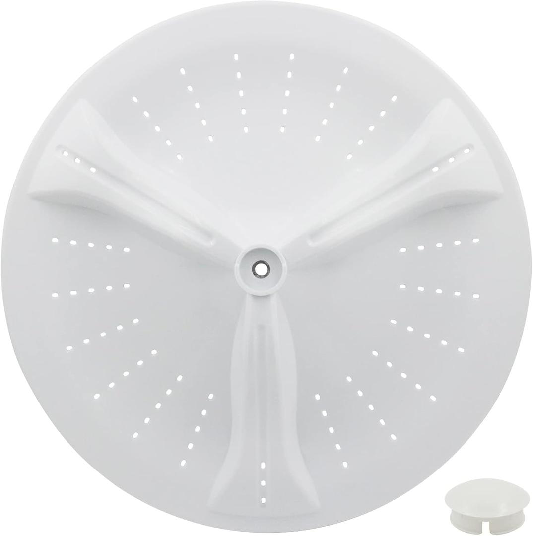 W10902814 Washplate With Cap Replacement for Maytag Washer Plate Parts and Whirlpool Washer Washplate MVWB835DW MVWB855DC MVWB855DW MVWX655DW MVWX655DW0 MVWX655DW1 MVWX655DW2