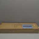 Ilyapa Rustic Towel Bar Toilet Paper Holder Set with Towel Ring for Bathroom- Wall Mounted Racks - White Wood & Black Metal Bar, Farmhouse Decor