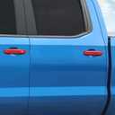 RT-TCZ for Silverado Door Handle Cover Trim Fit for Chevy Tahoe 2021+ Suburban 2020+ Silverado 2019+ for GMC Yukon 2021+ Sierra 2019+ Red Exterior Accessories 4pcs