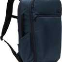 Halfday Roamer All-in-One Travel Backpack: 15” Laptop Compartment, Built-In Shoe/Laundry Pouch (Magnetic Sternum Strap, Padded Shoulder Support), Weekend & Business Trip Carry-on Bag, Marine, Medium