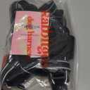 rabbitgoo Dog Harness No Pull with 2 Leash Clips, Adjustable Soft Padded, Reflective Oxford No Choke Pet Vest with Easy Control Handle for Large Dogs, Black, L