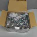 Minetom Vintage C9 LED Christmas Lights Outdoor Warm White, 50 Feet C9 String Lights for Christmas Tree Roofline Holiday Party Indoor Outdoor Garden Patio Backyard Cafe Xmas Decoration, Green Wire