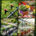 Drip Irrigation System for Garden, 2026 Upgraded Automatic Plant Watering Kit with Quick Connect PE Tubing, 30 Water-Saving Adjustable Drip Emitters for Yard, Lawn, Raised Bed & Greenhouse (100FT)