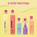 BYOMA Phyto-Mucin Glow Serum - Mucin Face Serum for Glass Skin - Plumps, Primes + Hydrates - Flawless Primer and Makeup Base - Strengthens Skin Barrier - 1.35 fl.oz