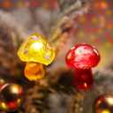 Mushroom Fairy String Lights Cottage Core Decorative Lights- 20LED 7ft USB Plug in Unique 3D Mushroom with Timer Dimmer- Mushroom Décor Fairy Lights for Bedroom Christmas Holiday Party Decoration