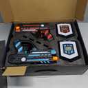 Squad Hero Rechargeable Laser Tag 360 Sensors + LCDs - Set of 4 - Easter Gift Ideas for Kids Teens and Adults Boys & Girls Family Fun - Cool Teenage Lazer Group Activity, Teen Gifts Ages 8+ Year Old