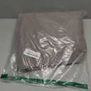 MooMee Flat Top Sheet Only 100% Washed Cotton Linen Like Textured Breathable Durable Soft Comfy (Mauve Brown, King)