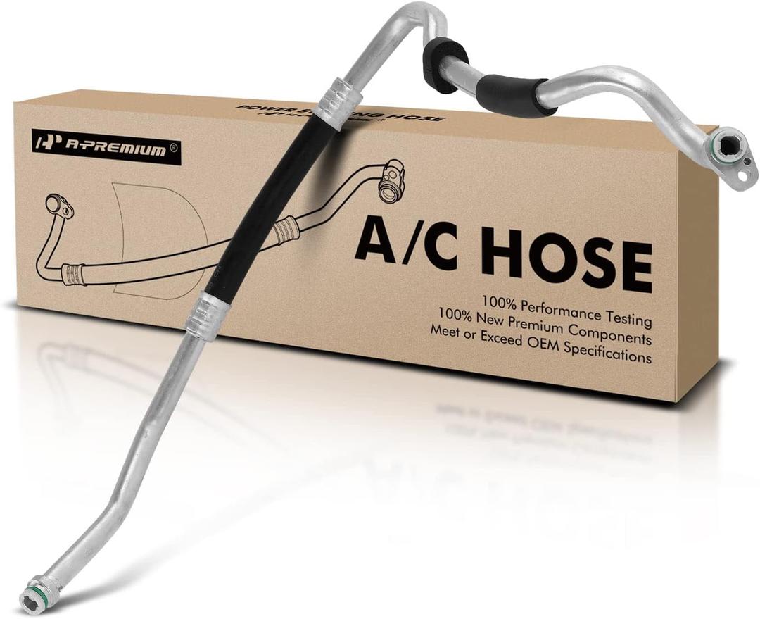 A-Premium A/C Suction Hose Assembly Compatible with Audi A4/A4 Quattro 2005-2009, 2.0L 3.2L, Compressor to Evap