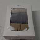 lulumoon Muslin Swaddle Blankets for Baby: Lightweight & Breathable Receiving Blankets for Hospital - Neutral Registry Gift for Newborn 3pack (Grey), Suitable Size: 40'' x 40''(100 x 100 cm)