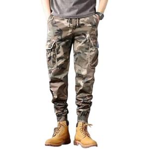 AGCOAH Men's Camouflage Sweat Trailcrest Pants Tactical Apparel Cargo Pant Sports Style XL