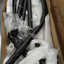 GOUTIME Hammock Chair Stand Only, Hanging Swing Egg Chair Stands Frame Holder, Heavy Duty Steel C Stand for Indoor Outdoor, Max Load 350 LBS