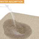 Happy Halloween Kitchen Mats Set of 2 Non Slip Spooky Goth Skeleton Kitchen Rugs Halloween Skull Home Decor Low-Profile Washable Floor Mat 17x47 Inch and 17x29 Inch