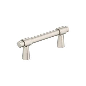Amerock BP37370G10 | Satin Nickel Cabinet Pull | 3 in (76 mm) Center-to-Center Cabinet Handle | Destine | Drawer Pull | Kitchen Cabinet Handle | Furniture Hardware