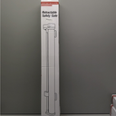 Reinforced 100" Wide Retractable Dog Gate with Support Rod, 8ft Retractable Baby Gate Retractable Gates for Dogs, Long Baby Gates Indoor Extra Long Dog Gate Prevent Crawling Under Mesh Baby Gate, Gray